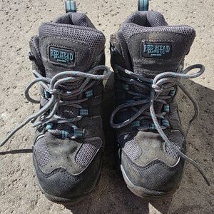 RedHead Kids Hiking Boots - Gray and Blue